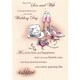 image 3 of Wedding Son & Wife - Shoes & Hat' - Wedding Day Greetings Card