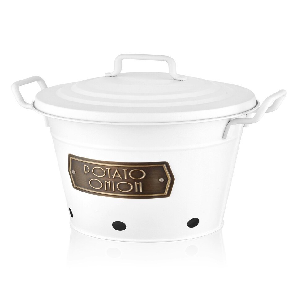 image 1 of White Potato And Onion Bin