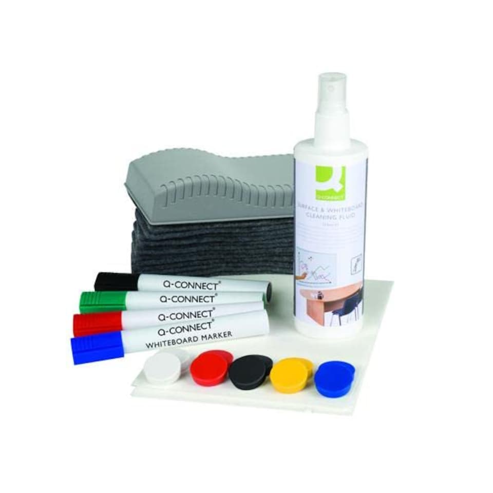 image 1 of Q-Connect Whiteboard Starter Kit
