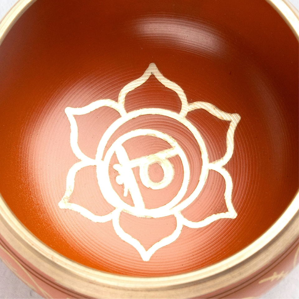 image 1 of Myga Sacral Chakra Singing Bowl