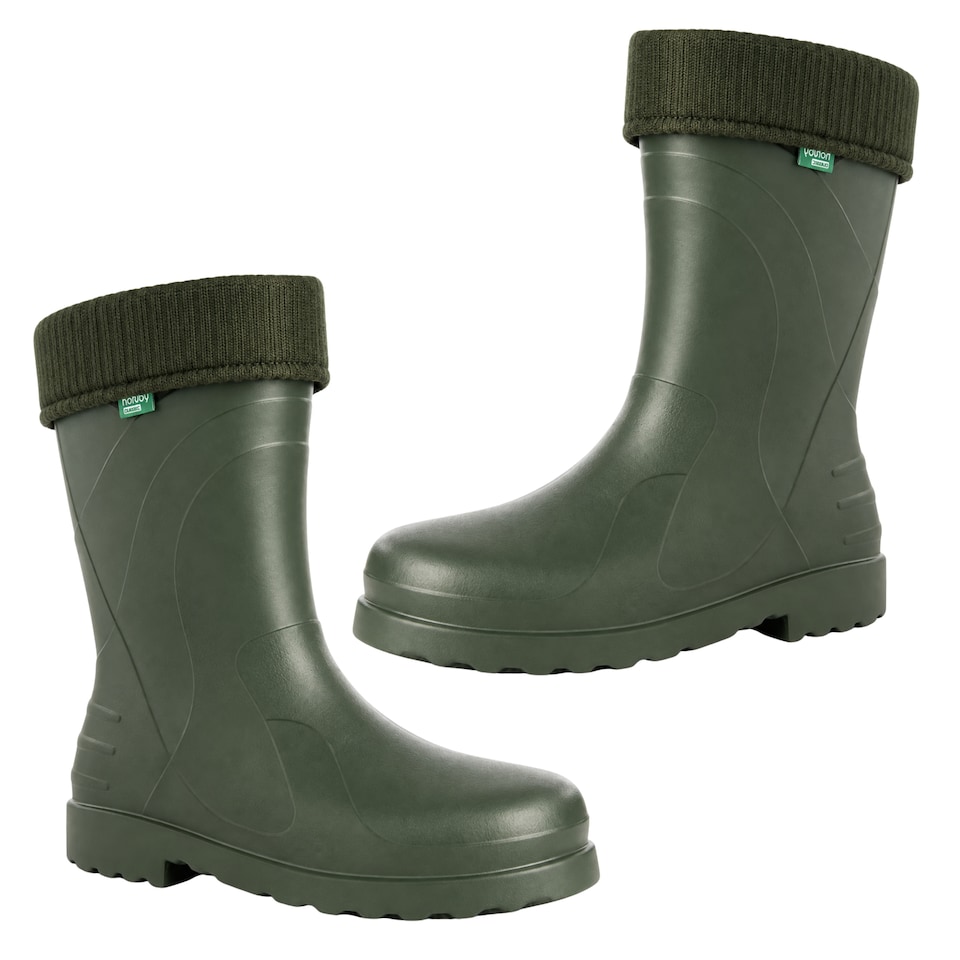 image 1 of Luna Women's EVA Wellies with Removable Warm Insert Green EU41/42