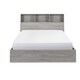 image 5 of Alder Ottoman Storage Bed - Grey Oak -  Double (135cm)