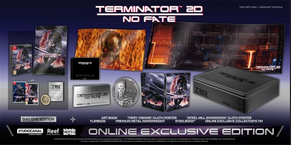 image 1 of Terminator 2D: NO FATE Online Exclusive Edition (EFIGS) (PEGI) Nintendo Switch