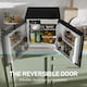 image 5 of HOMCOM 46L Counter Top Fridge with Chiller Box Mini Fridge for Bedrooms Black