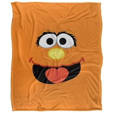 Sesame Street Face Murray Blanket - Multicoloured - One Size