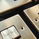 image 2 of SE HOME Satin Brushed Brass 1 Gang 20A DP Switch With Flex | Gold | Satin Brass