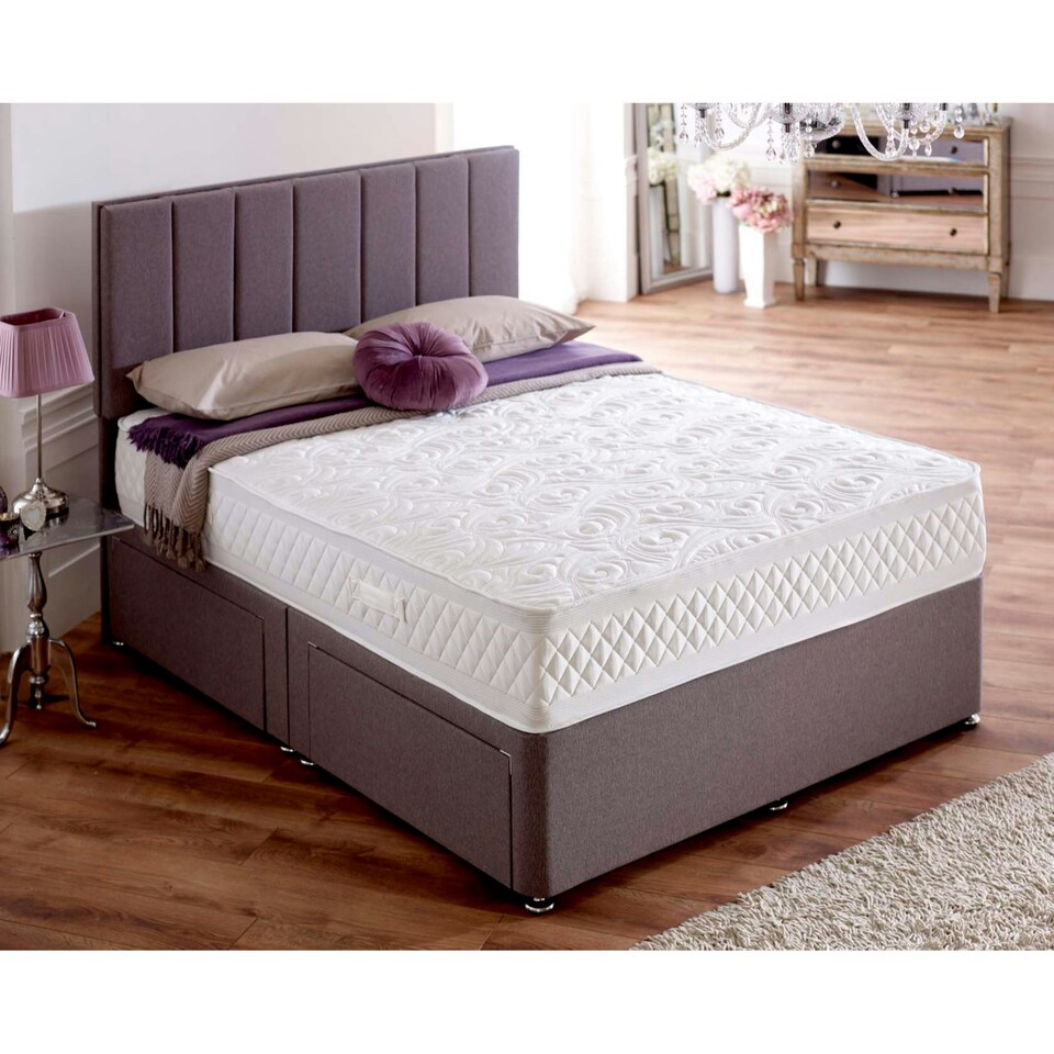Fusion 1500 Pocket Encapsulated Medium Mattress 25cm Single White | Single