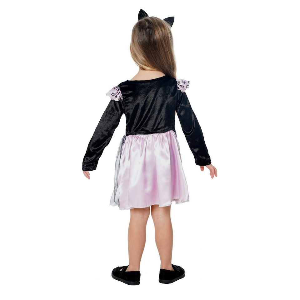 image 1 of Bristol Novelty Toddler Cat Costume Set - Black/Purple - 2 Years 2