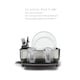 image 5 of Simplehuman Compact Steel Frame Dish Rack Dish Drainer, Brushed Stainless Steel