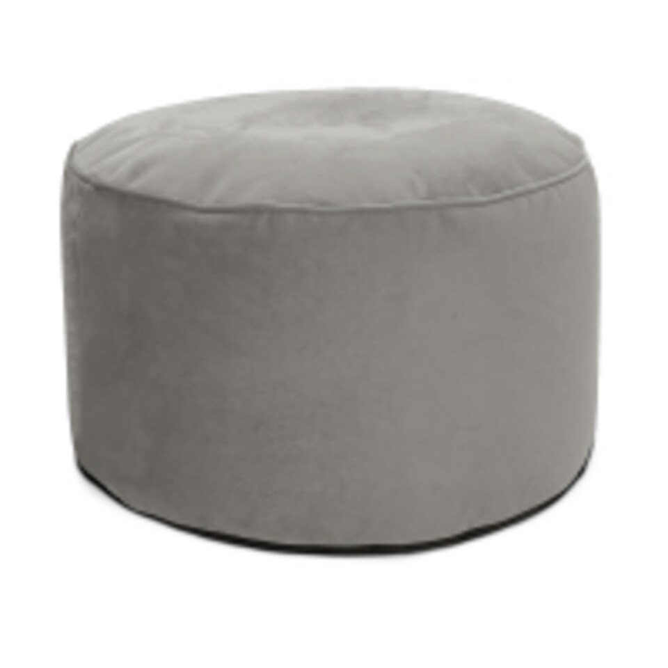 image 1 of rucomfy Velvet Pouffe - Indoor Bean Bag Footstool