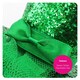 image 4 of Irish Maiden Dress with Fascinator Hat, Irish Flag, Tights | Green | 2XL