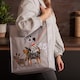image 2 of Ulster Weavers Dog Days PVC Bag - Medium Grey