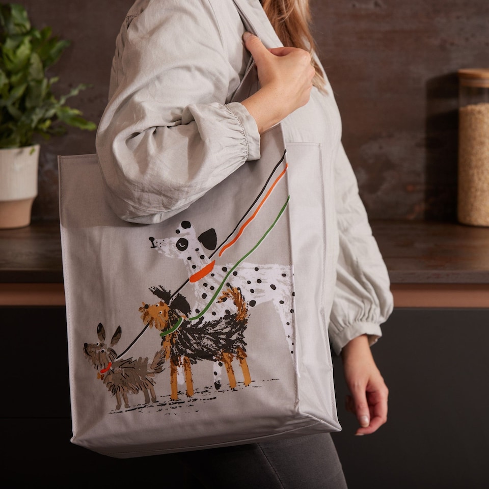 image 1 of Ulster Weavers Dog Days PVC Bag - Medium Grey