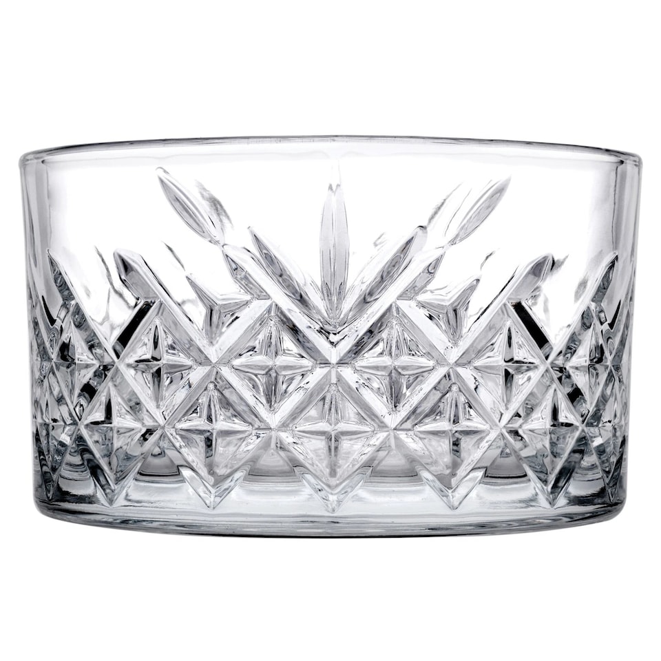 image 1 of 250ml Glass Mini Dessert Snacks Nuts Ice Cream Serving Bowls Party Dishes | Clear | Clear | 4 Bowl Set | 4