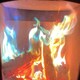 image 3 of Polaris Colour Changing Flame Burning Pine Cones 250g