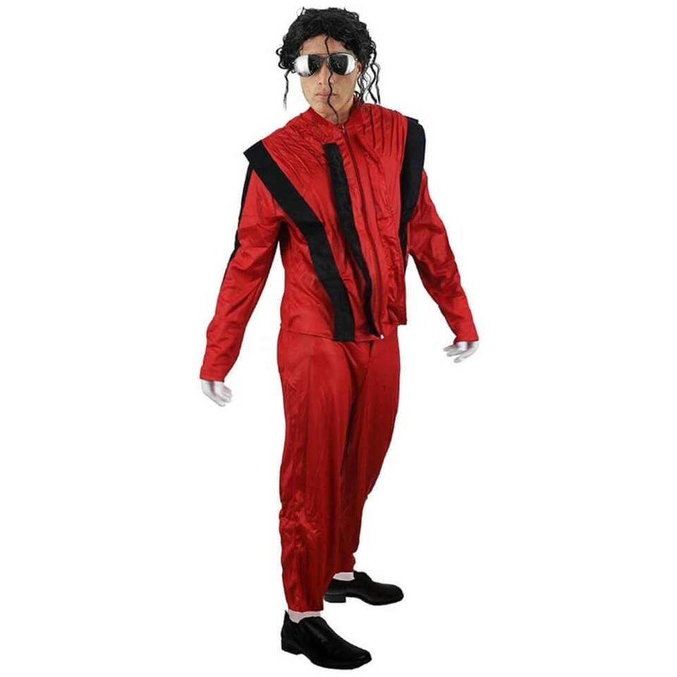image 1 of Adults King Of Pop Costume - Fancy Dress N/A | M