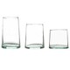 image 1 of Nicola Spring 18 Piece Merzouga Recycled Glassware Set - Clear | Clear | Clear | 18