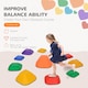 image 3 of AIYAPLAY Balance Stepping Stones, 11-Piece Sensory Toy for Ages 3-8 Years