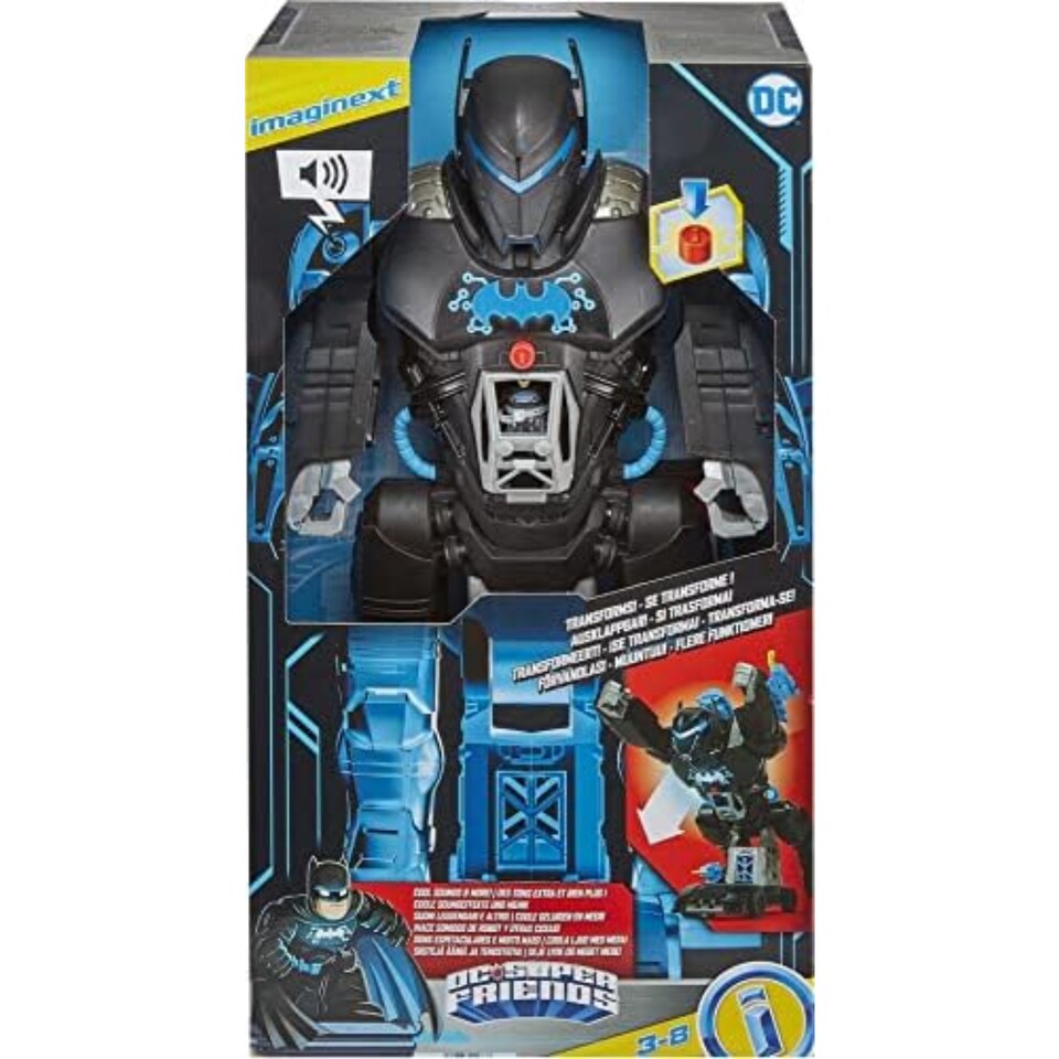 image 1 of Imaginext DC Super Friends Bat Tech Batbot Playset