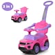 image 1 of COSTWAY 3 in 1 Ride on Push Car Stroller Sliding Walking Pink