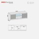 image 7 of TV Unit 120cm Grey Gloss Doors White Matt Body Glass Shelf Free LED White | Grey