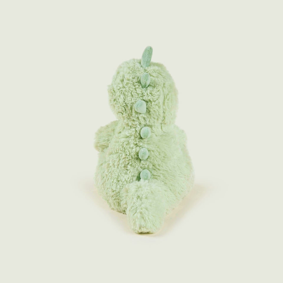 image 1 of Warmies Plush Green Baby Dinosaur LARGE