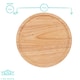 image 2 of Argon Tableware Round Wooden Chopping Board - 30cm Brown