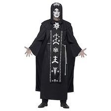 Dark Arts Ritual Fancy Dress Costume Unisex Adult One Size Black | One Size