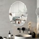 image 3 of Living and Home Wall Mounted Mirror with Beveled Edge - 40cm x 60cm