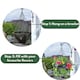 image 5 of Marco Paul Black Plastic Hanging Basket 15" Black