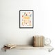image 2 of Funky Affirmation Accept Yourself 9x7" Black Framed Wall Art Print