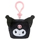 image 5 of Hello Kitty Soft Toy Cubeez Plush Kuromi Cute Plush Huggable Cuddly 7cm Black