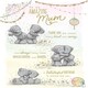 image 1 of Bears In Flowers Hugging Mum Birthday Card