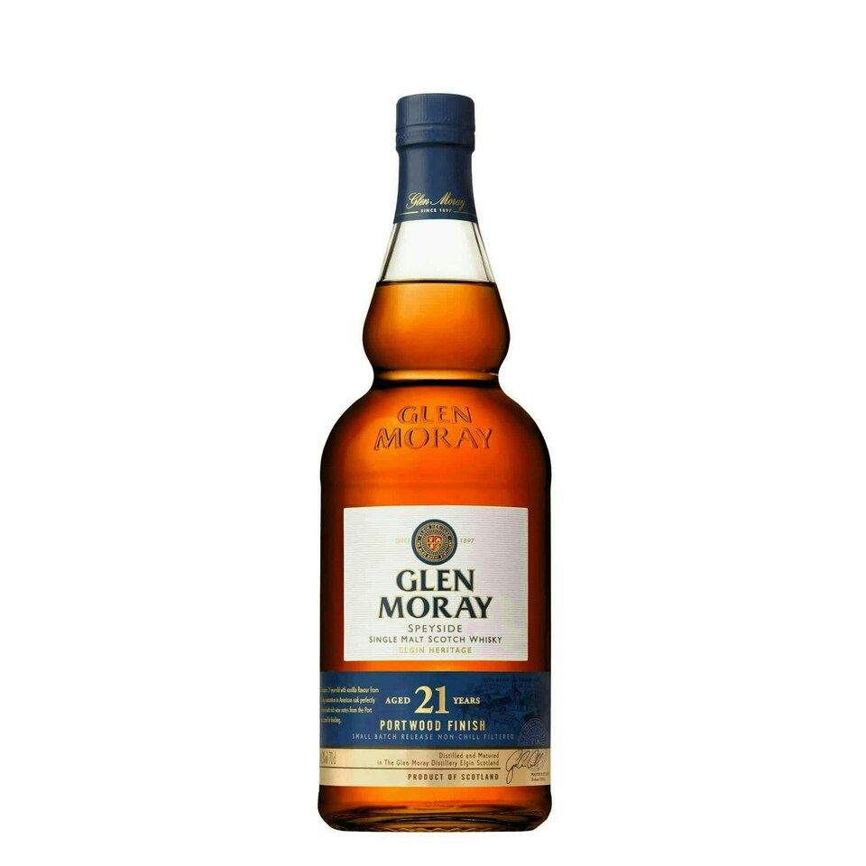 image 1 of Glen Moray 21 Years Portwood Finish Whisky