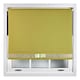 image 2 of FURNISHED Blackout Roller Blind with Gold Glitter Trim and Green Bow Cut to Size | Green | Green | (W) 150cm x (L) 165cm