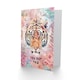 image 2 of You Got This Bohemian Tiger Floral Watercolour Good Luck Card