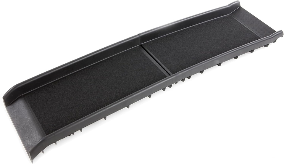 image 1 of Actiaspet Folding Dog Ramp Anti Slip Lightweight Portable, Suitable for Small, Medium & Large Dogs up to 90kg Max Capacity Car Access 156cm x 40cm x 10cm