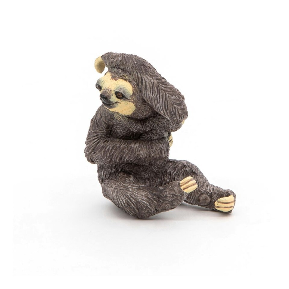 image 1 of PAPO Wild Animal Kingdom Sloth Toy Figure