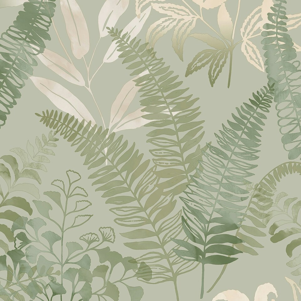 image 1 of Superfresco Easy Temptation Fresh Green Wallpaper Green | Green