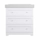 image 1 of Tutti Bambini Rio Chest Changer - White/Dove Grey