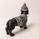 image 3 of Shatchi 20x14cm Dachshund Wiener Figurine Room Aesthetic Cute Dog Shaped Decorative Candle Gifts for Animal Lover, Wax, Black
