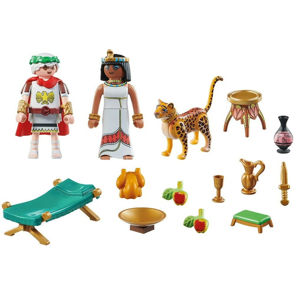 image 1 of Playmobil Asterix Caesar & Cleopatra Playset