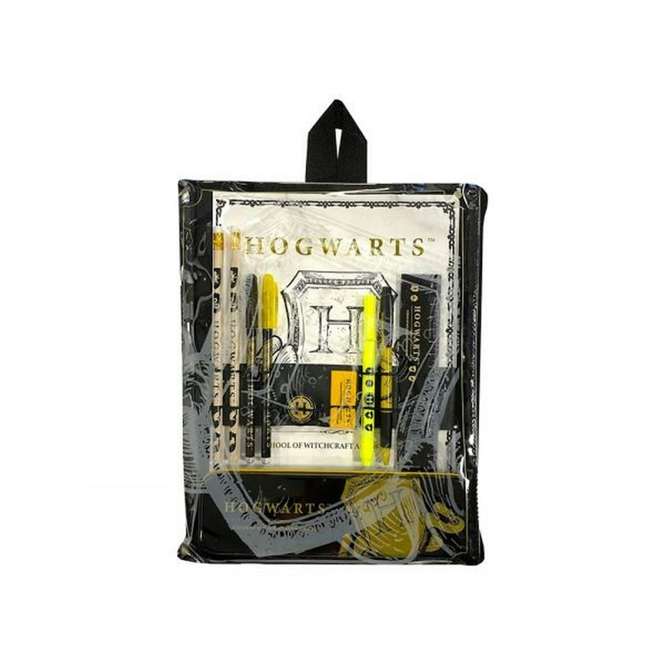 image 1 of Harry Potter Bumper Stationery Set - Black/White - One Size