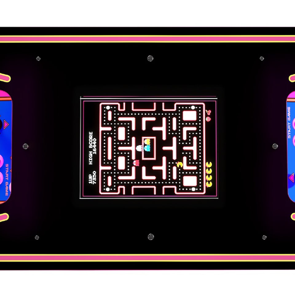 image 1 of Arcade1Up - Ms. Pacman Head To Head Table | Black