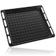 image 4 of SPARES2GO Oven Roasting Pan Crisper Tray UNIVERSAL Full Width Bottom Base 476mm x 374mm