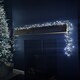 image 2 of 5.4m White LEDs Green Garland Wire Light Christmas Decoration with Timer