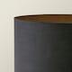 image 2 of ValueLights Camden Black Tripod Floor Lamp Black Shade & Bulb Black