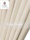image 7 of Triple Woven Blackout Velvet Ring Top Curtains with Cascading Diamante Studs 117cm x 183cm Cream | Cream | Cream | 1