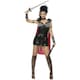image 1 of Fever Womens/Ladies Gladiator Costume Set - Black - XS | Multi | XS