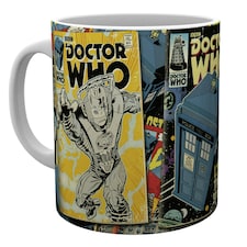 Doctor Who Comics 320ml Ceramic Mug Multi